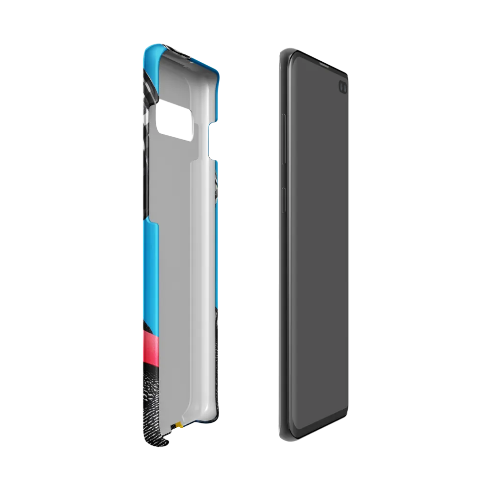 Striking Elegance in Modern Fashion | Phone Case |  S10 | Snap Case | Matte