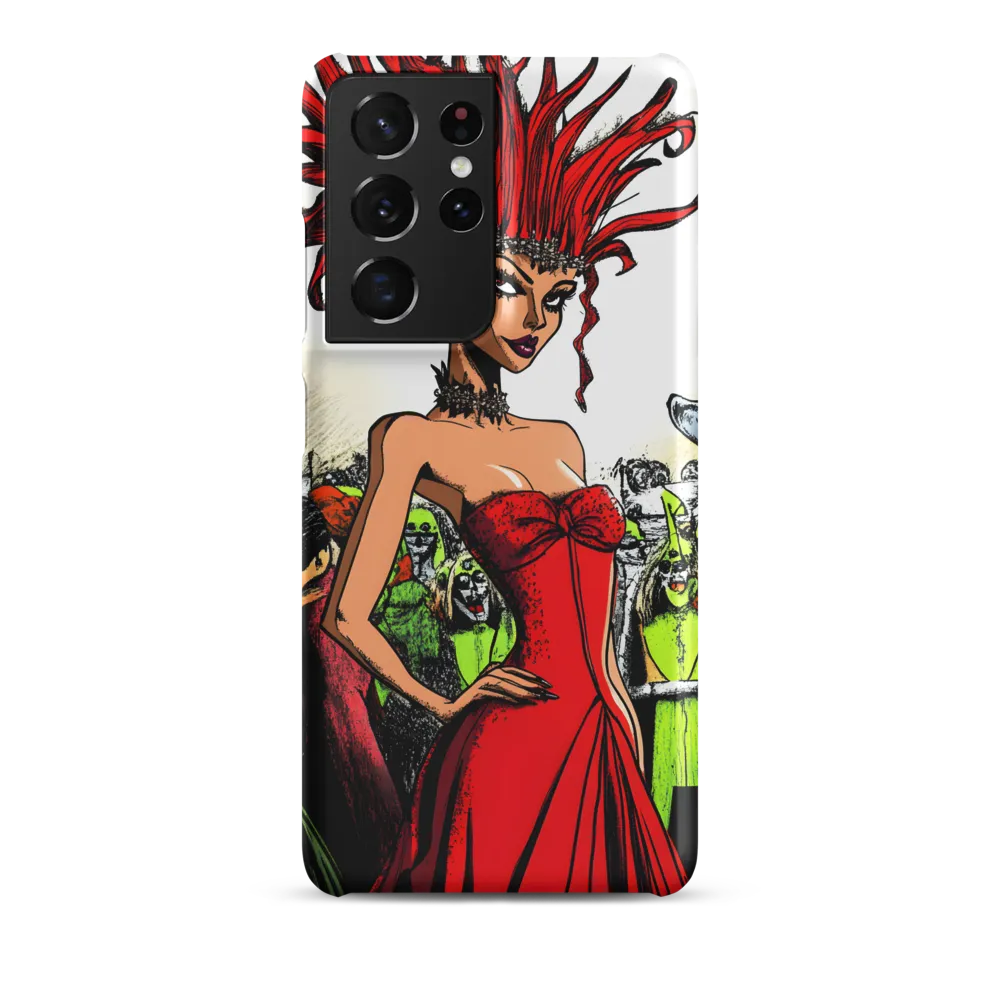 Fiery Elegance: A Fashion Statement