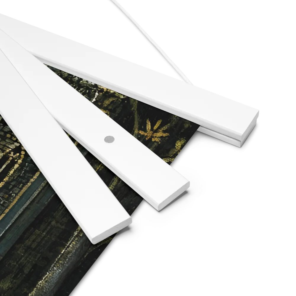 Nature’s Embrace: The Infinite Connection | Poster With White Wood Hanger | 18″×18″