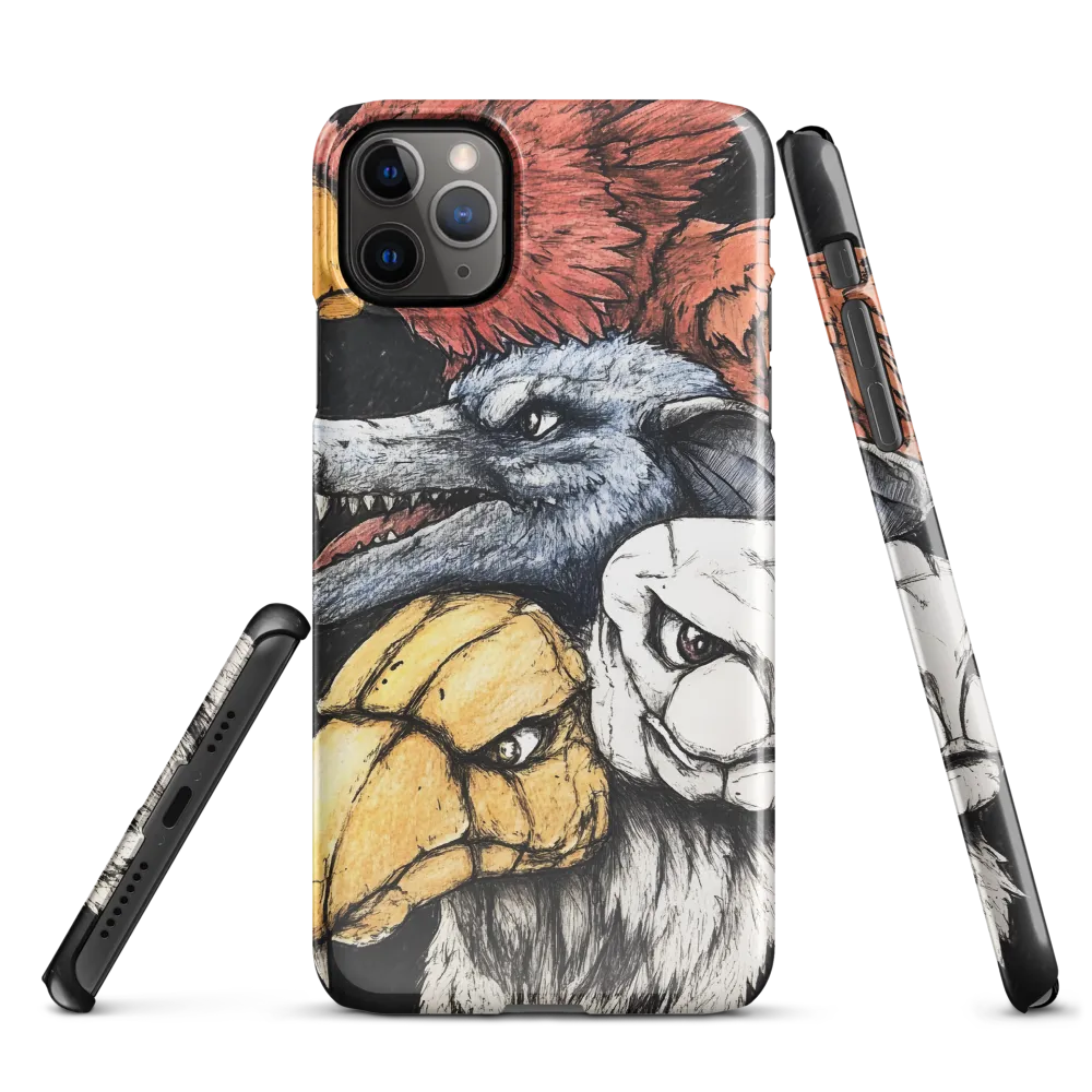 Mythical Beasts in Harmony | Phone Case |  11 Pro Max | Snap Case | Glossy