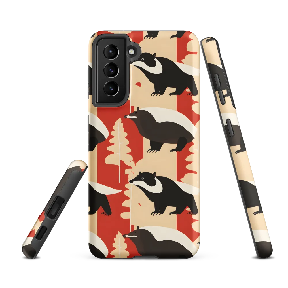 Wildlife Pattern: The Badger Tale