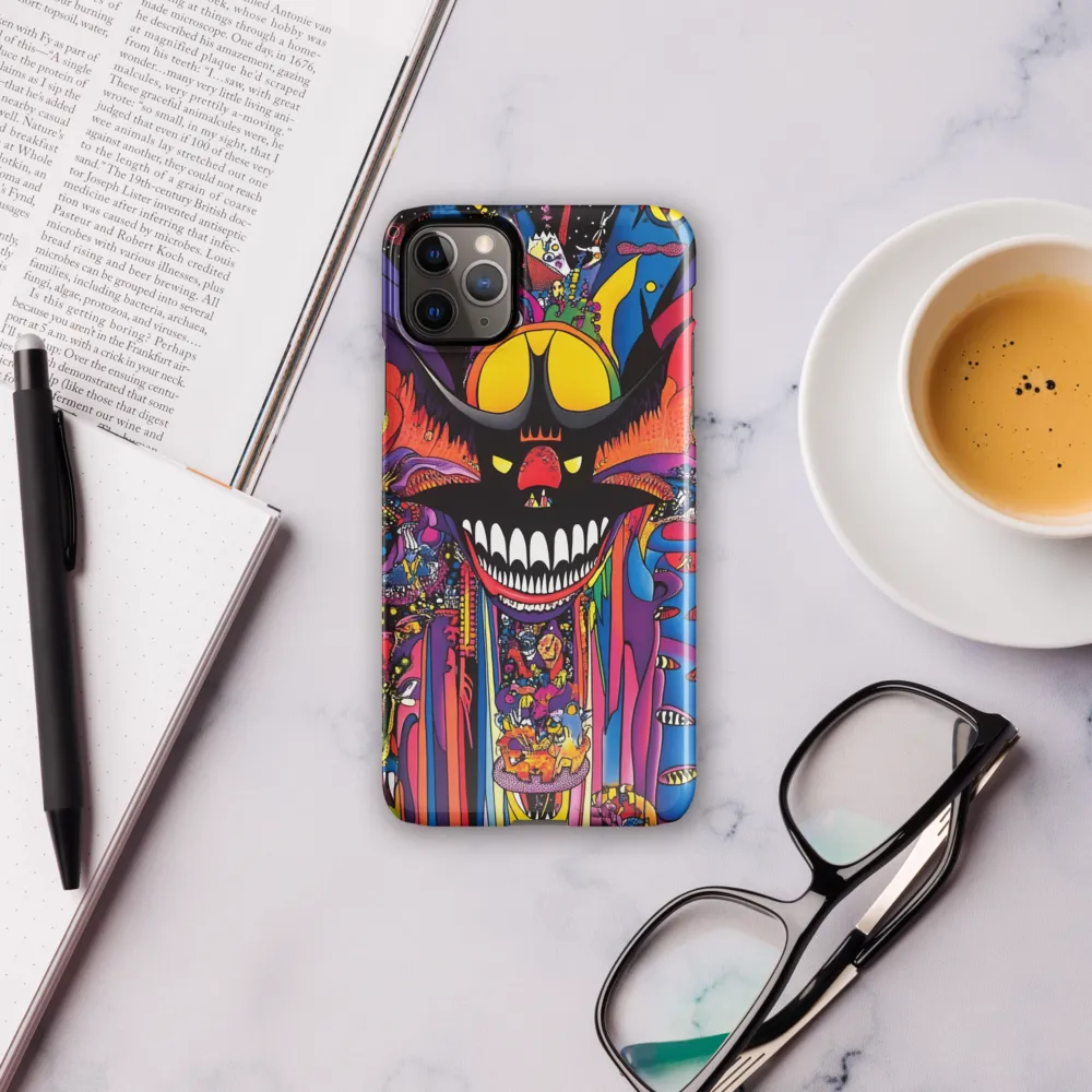 Whimsical Chaos: A Psychedelic Journey | Phone Case |  11 Pro Max | Snap Case | Glossy