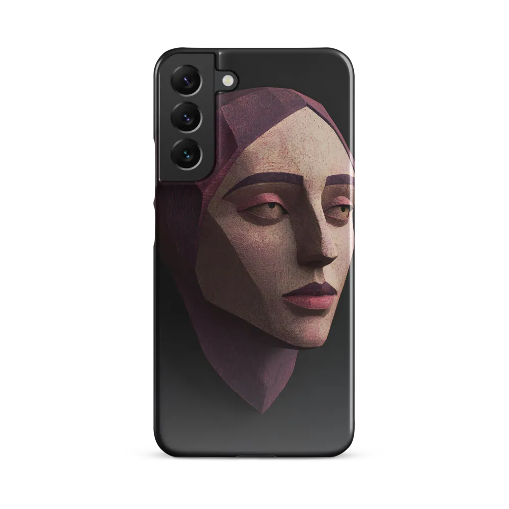 Geometric Elegance: A Contemporary Portrait