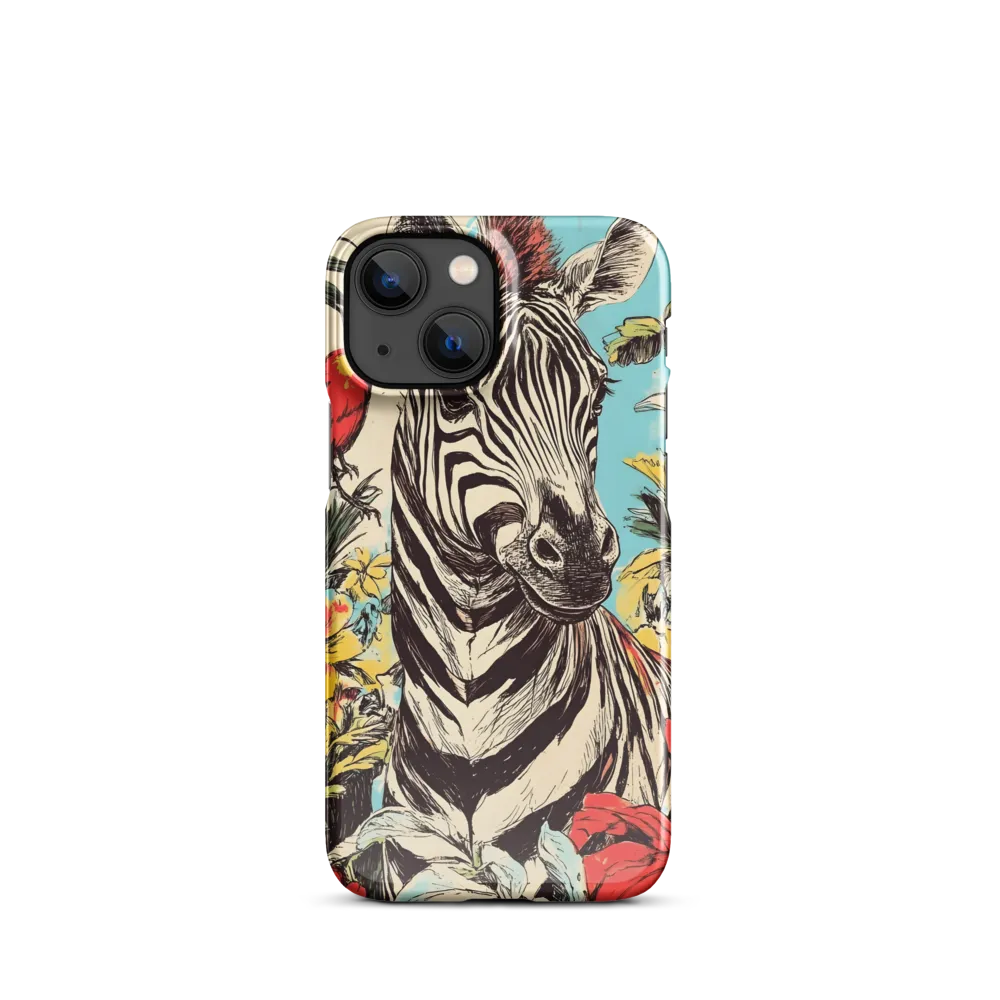 Zebra in Tropical Reverie