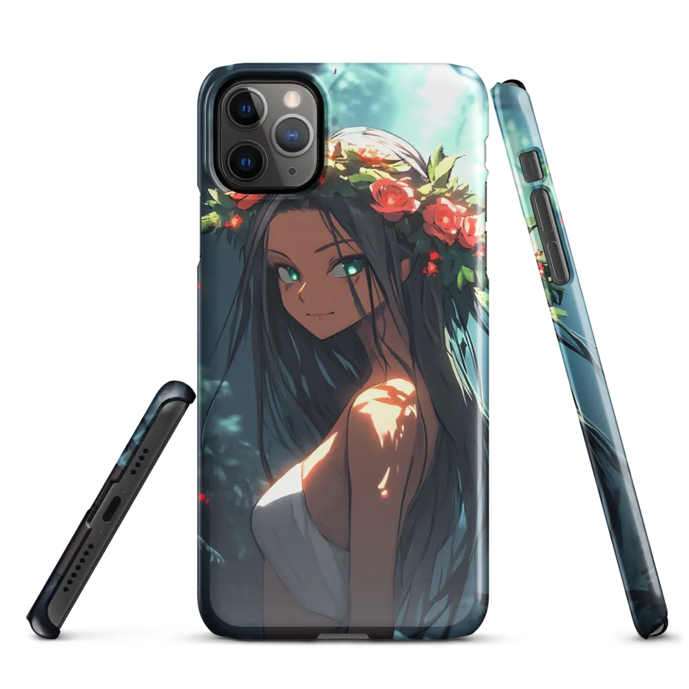 The Enchanted Forest Maiden | Phone Case |  11 Pro Max | Snap Case | Glossy