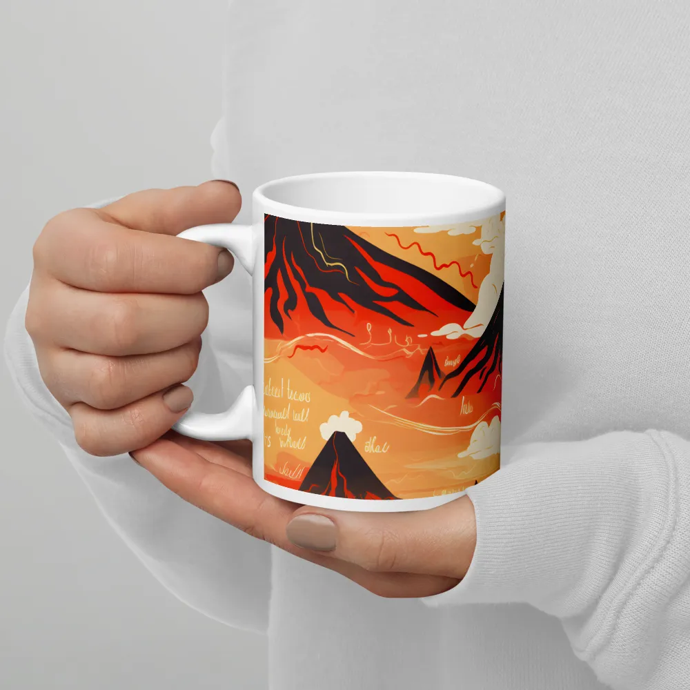 Whispers of the Volcano | Mugs | Multiple Sizes & Colors