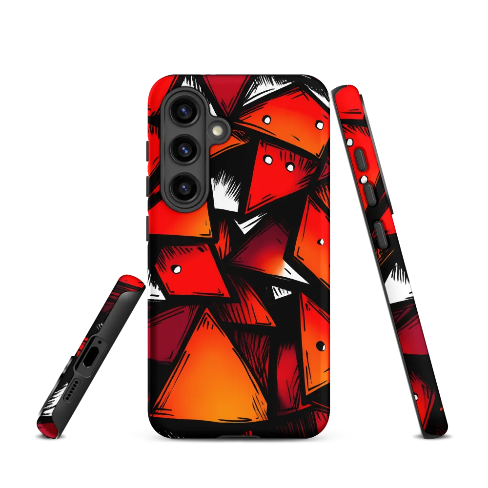 Dynamic Geometry of Red and Orange
