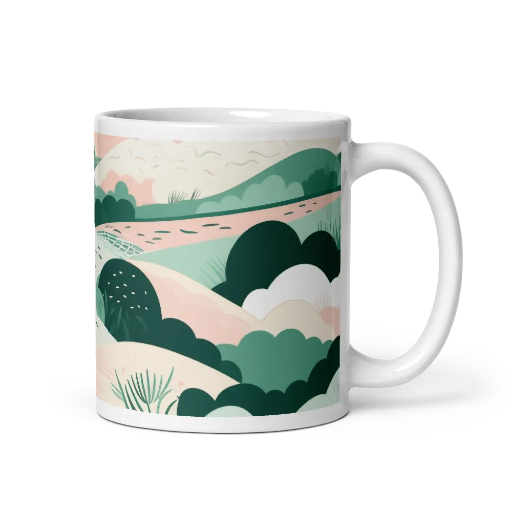 Whispers of Serenity | Mug with White inside | 11 oz