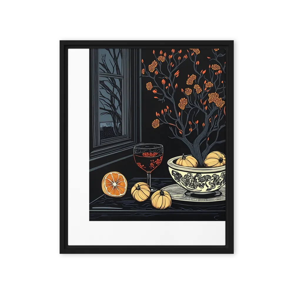 Solitude in Color | Canvas with Black Frame | 16″×20″