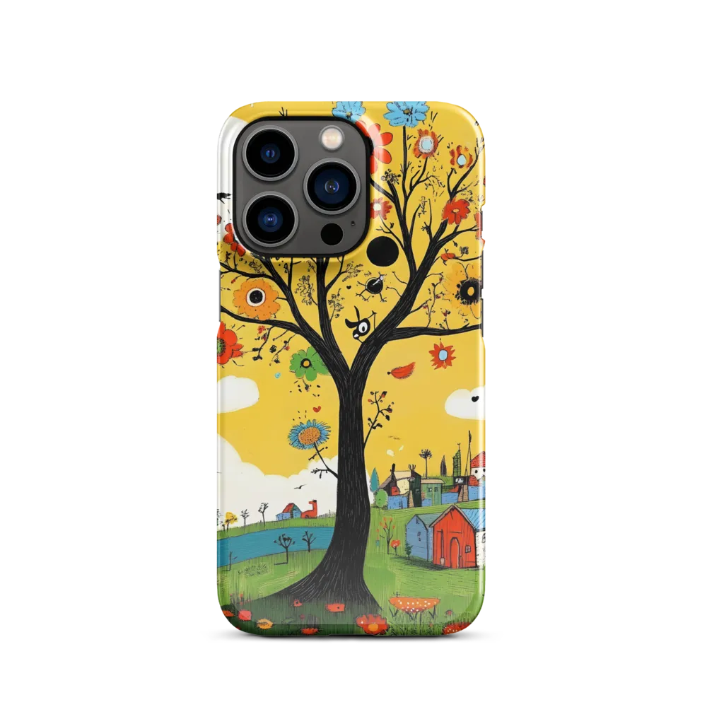 Whimsical Blooms of Life | Phone Case |  13 Pro | Snap Case | Glossy