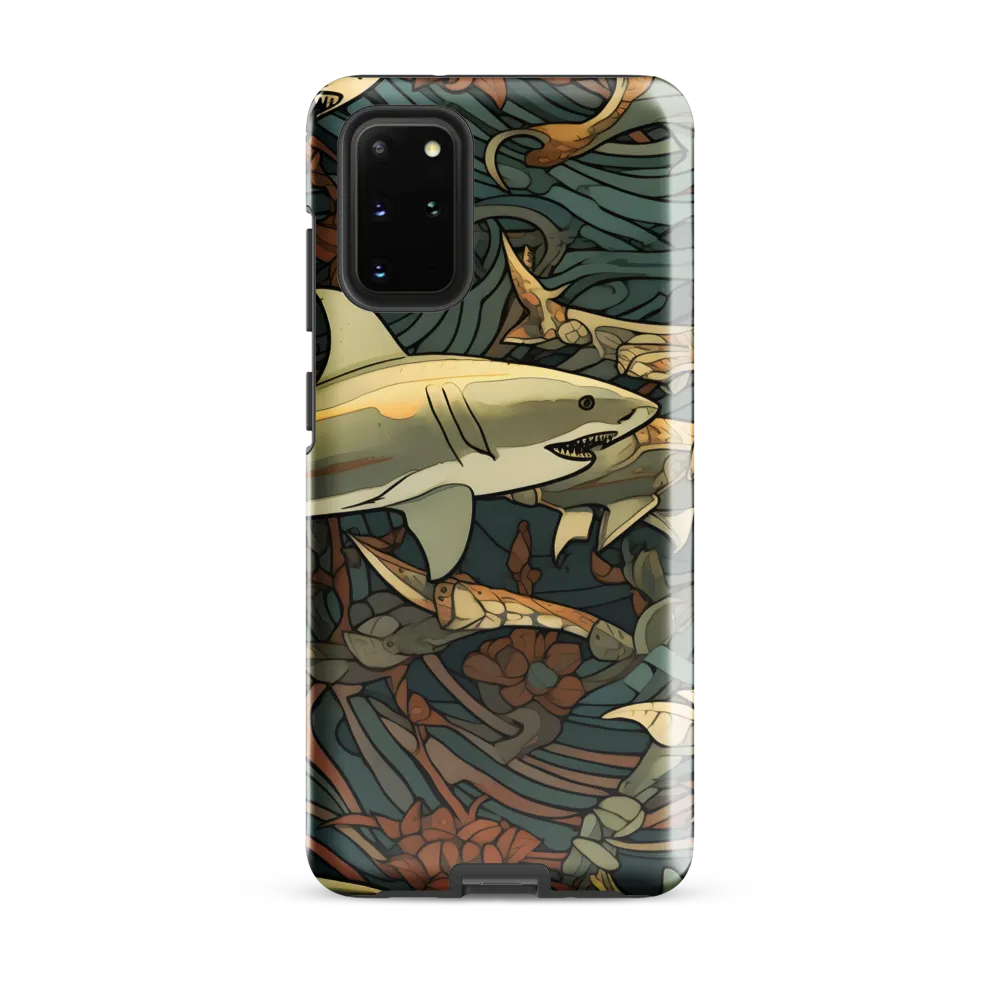 Dynamic Harmony of Sharks and Flora