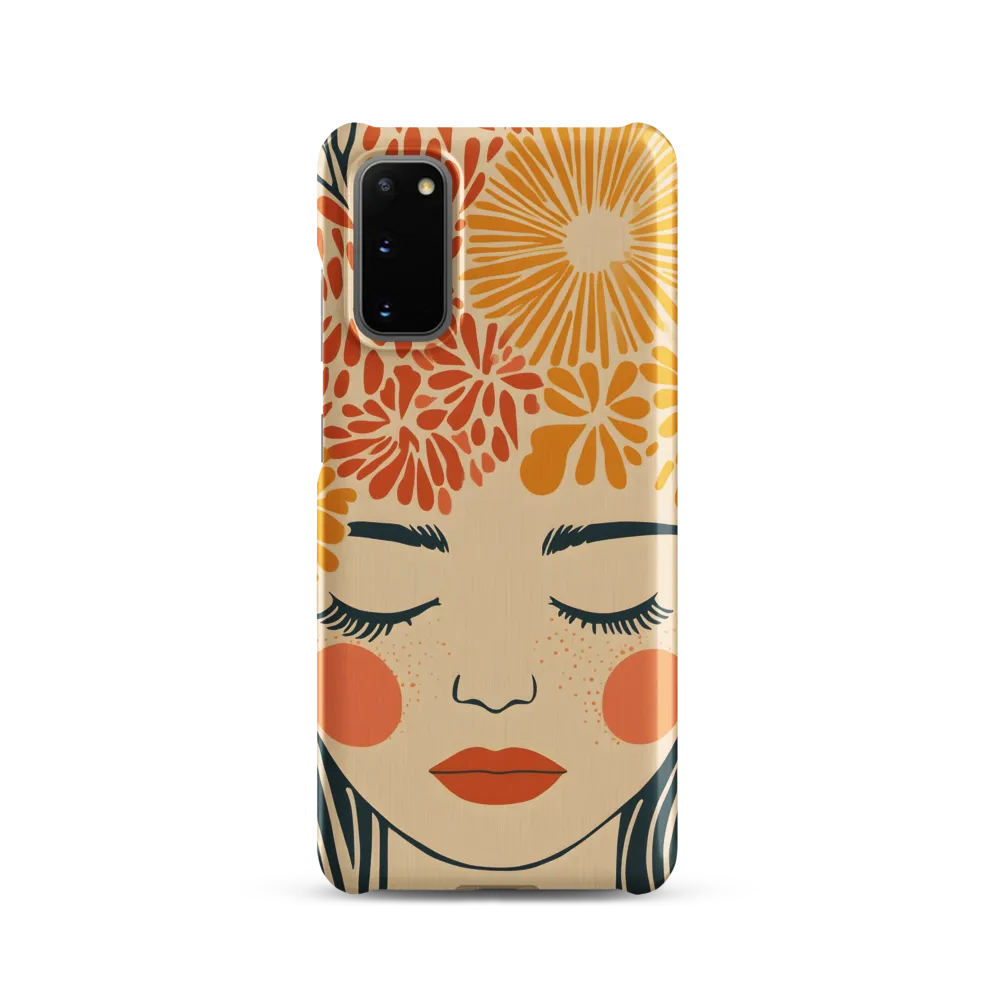Serenity in Bloom | Phone Case |  S20 | Snap Case | Matte