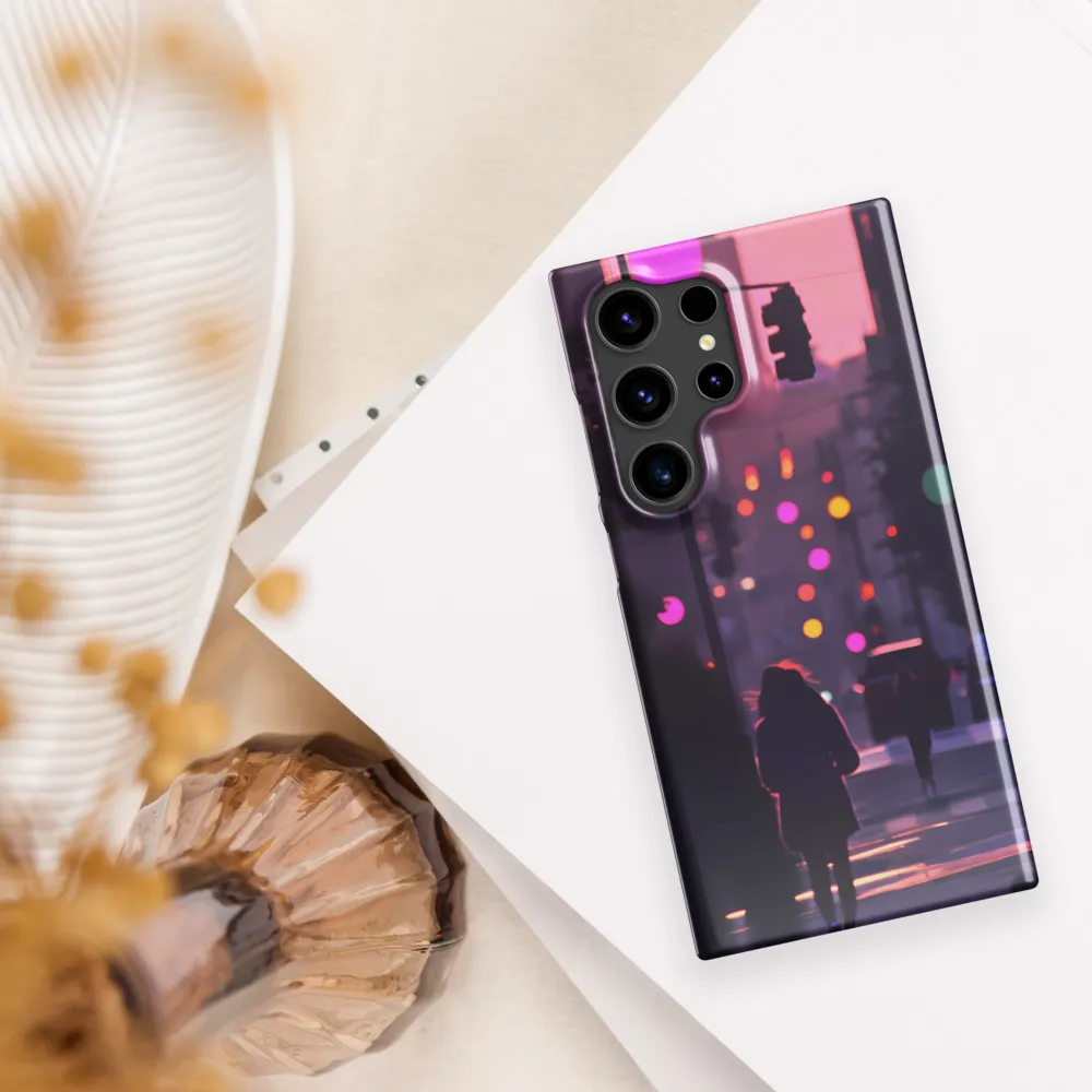 City Silhouettes at Dusk | Phone Case |  S24 Ultra | Snap Case | Glossy