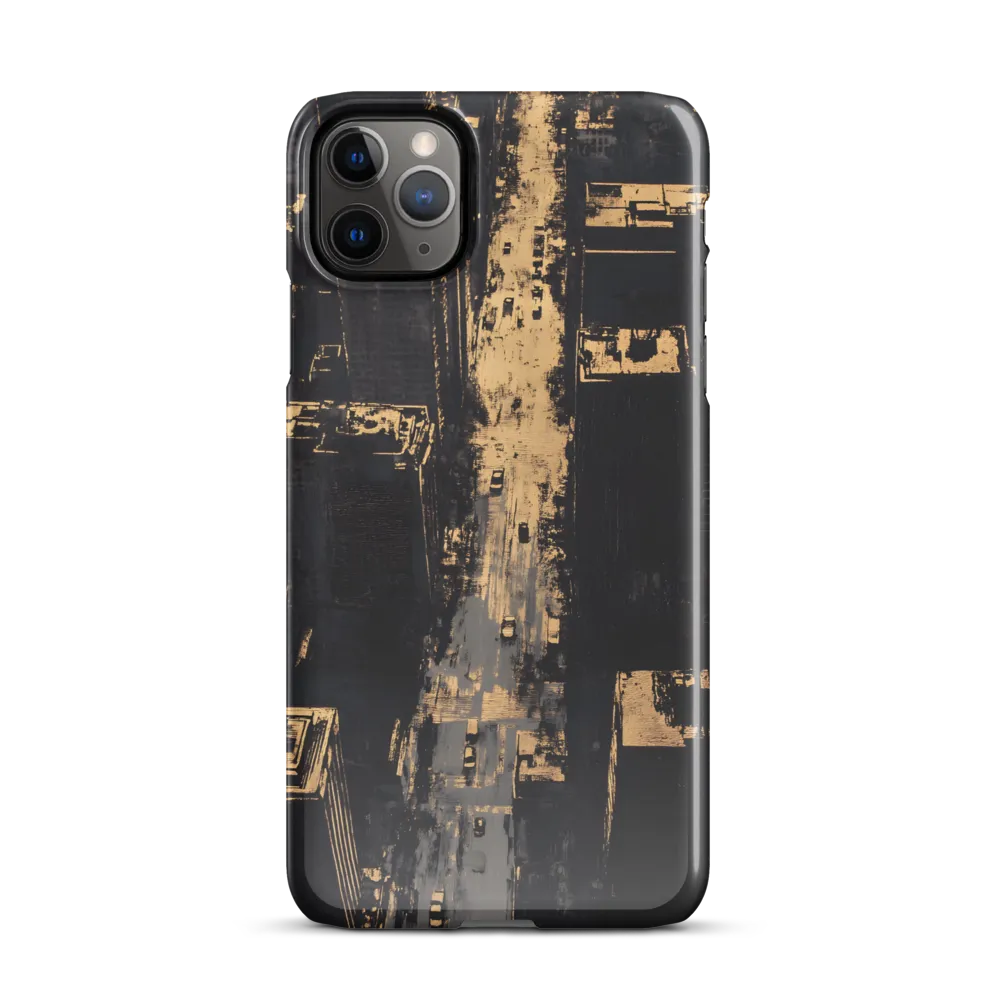 Golden Echoes of the Urban Landscape | Phone Case |  11 Pro Max | Snap Case | Glossy