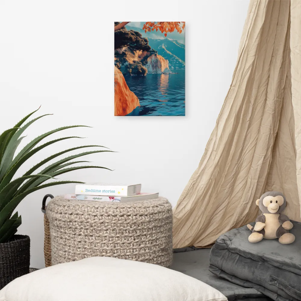 Elysian Waterscape | Canvas | 12″×16″