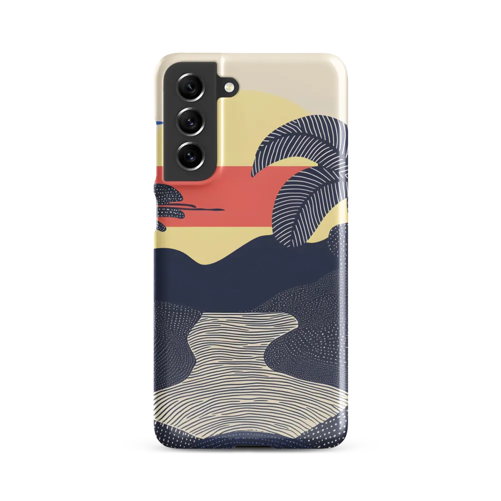 Tranquil Sunset in Modern Minimalism