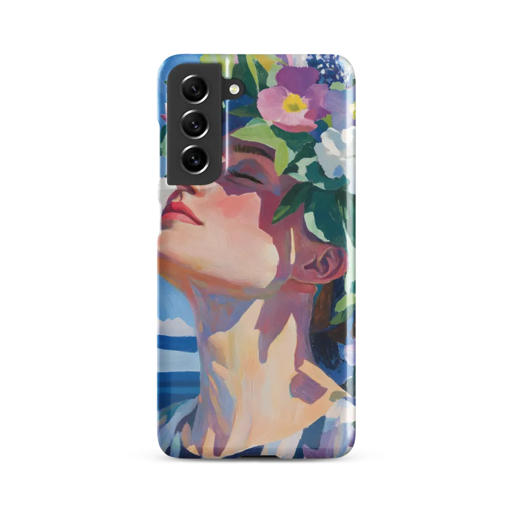 Blossom of Serenity | Phone Case |  S21 FE | Snap Case | Glossy