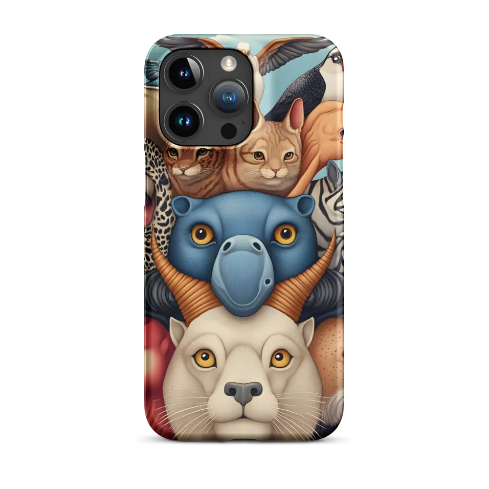 Harmonious Echoes of Wildlife | Phone Case |  15 Pro Max | Snap Case | Matte