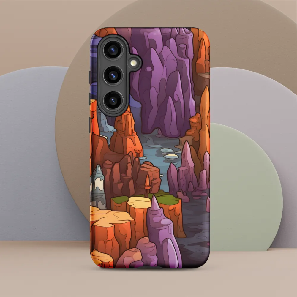 Vibrant Rockscape: A Digital Odyssey