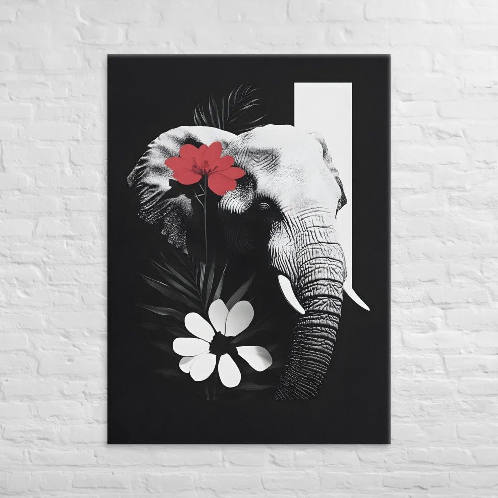 Elephant Harmony | Canvas | 40″×55″