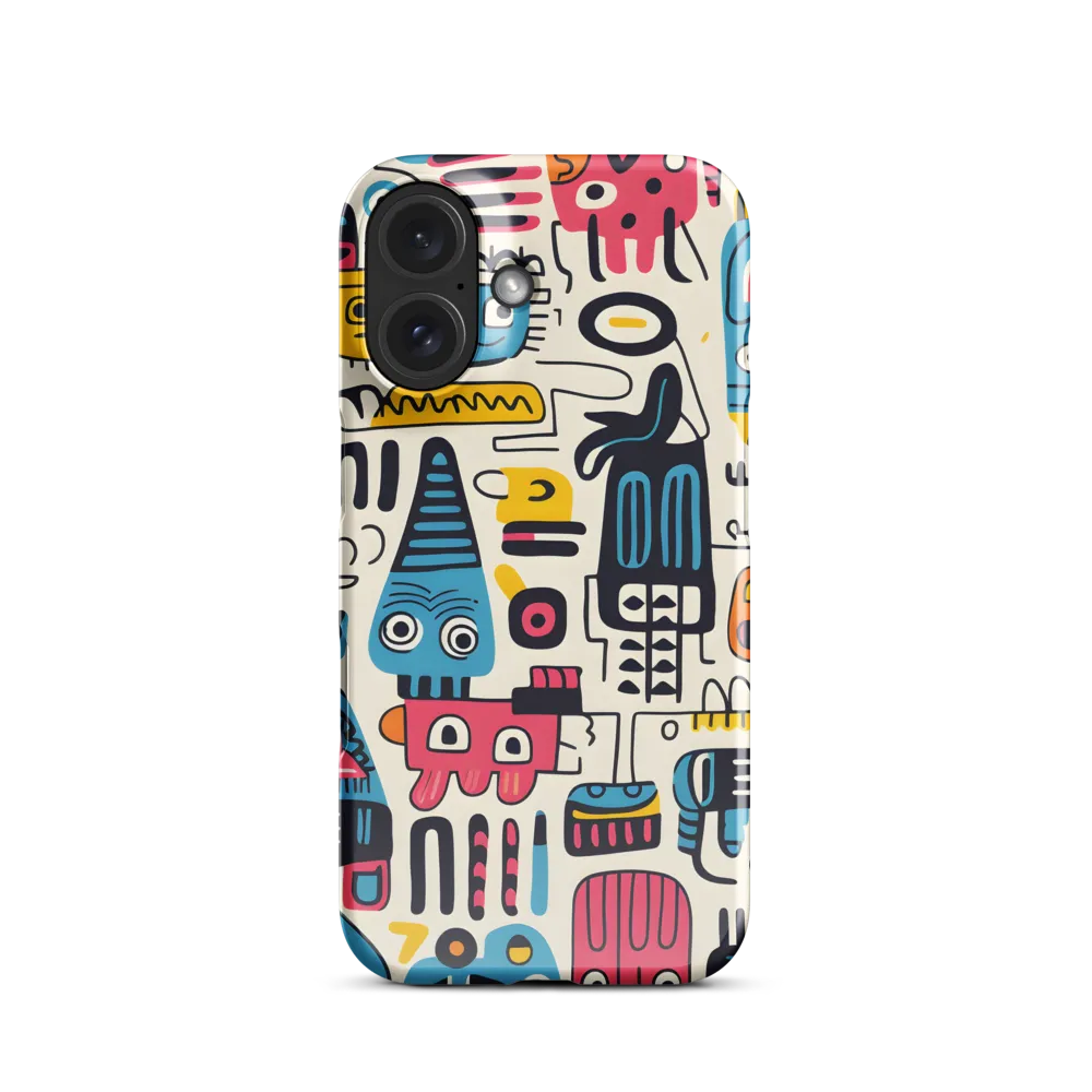 Vibrant Whimsy | Phone Case |  16 | Snap Case | Glossy