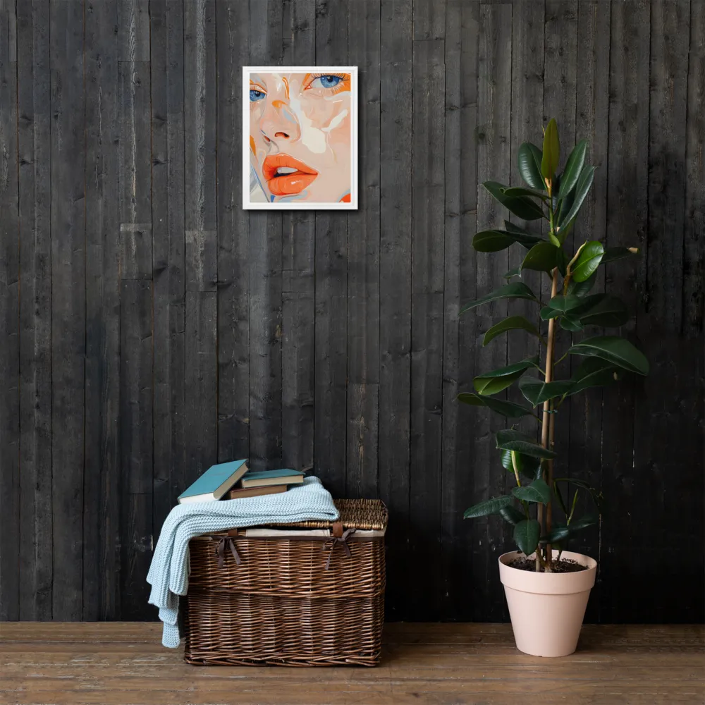 Ethereal Expressions | Canvas with White Frame | 11″×14″