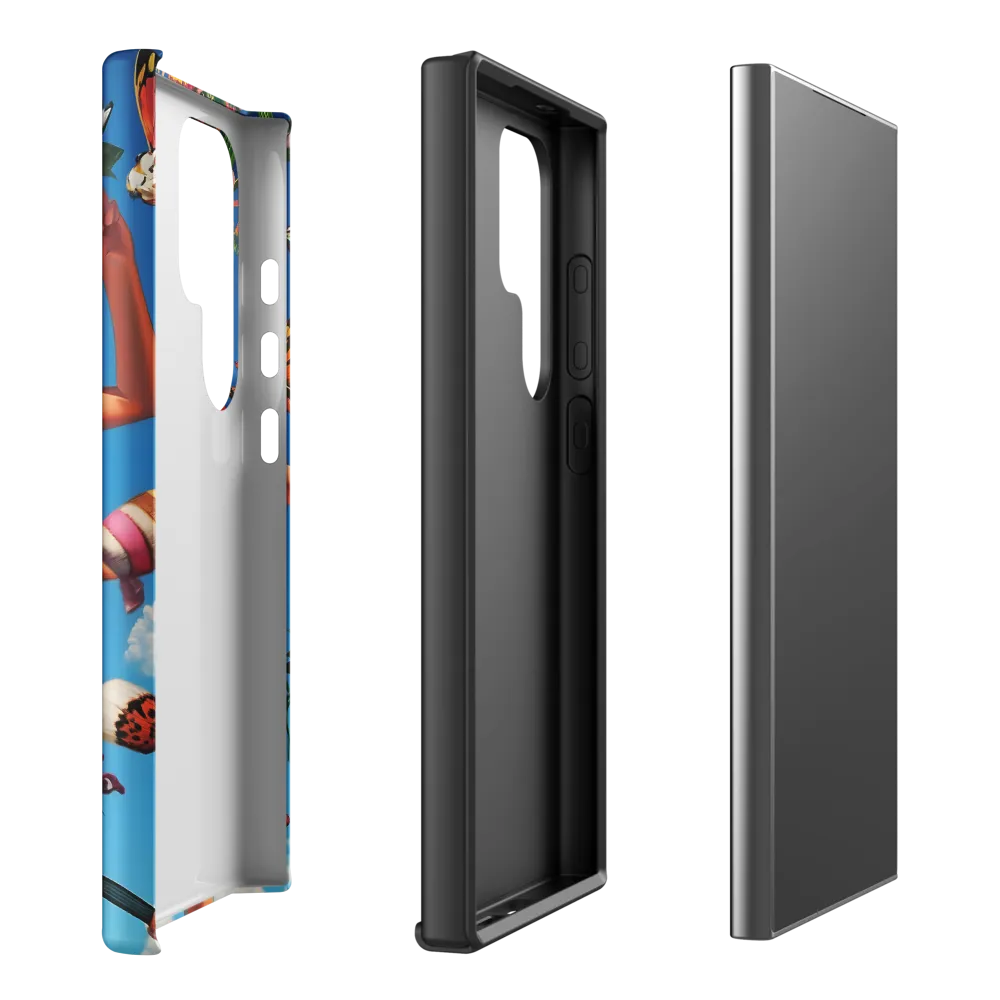Joyful Whimsy | Phone Case |  S24 Ultra | Tough Case | Matte