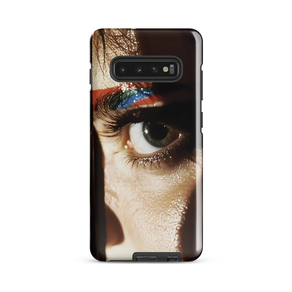 The Intensity of Gaze | Phone Case |  S10 Plus | Tough Case | Glossy