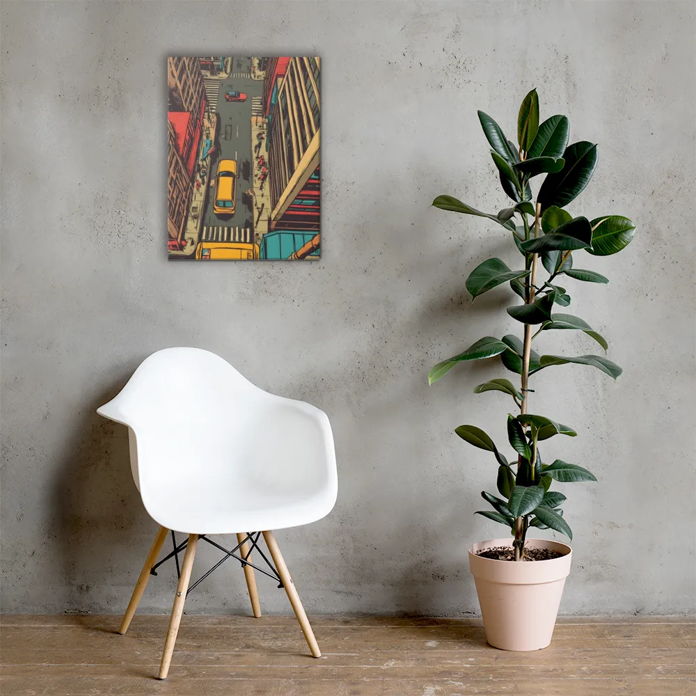 Urban Symphony | Canvas | 18″×24″