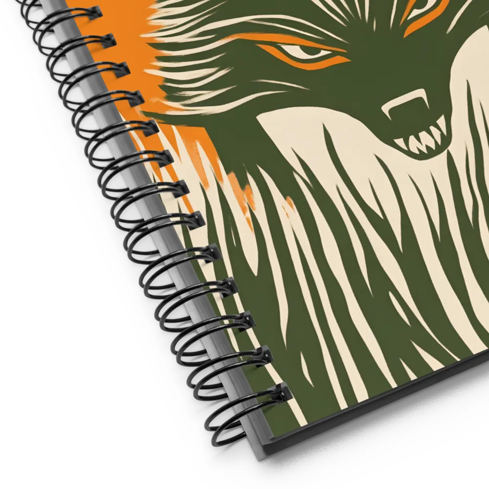 The Fierce Guardian of the Forest | Spiral Notebook