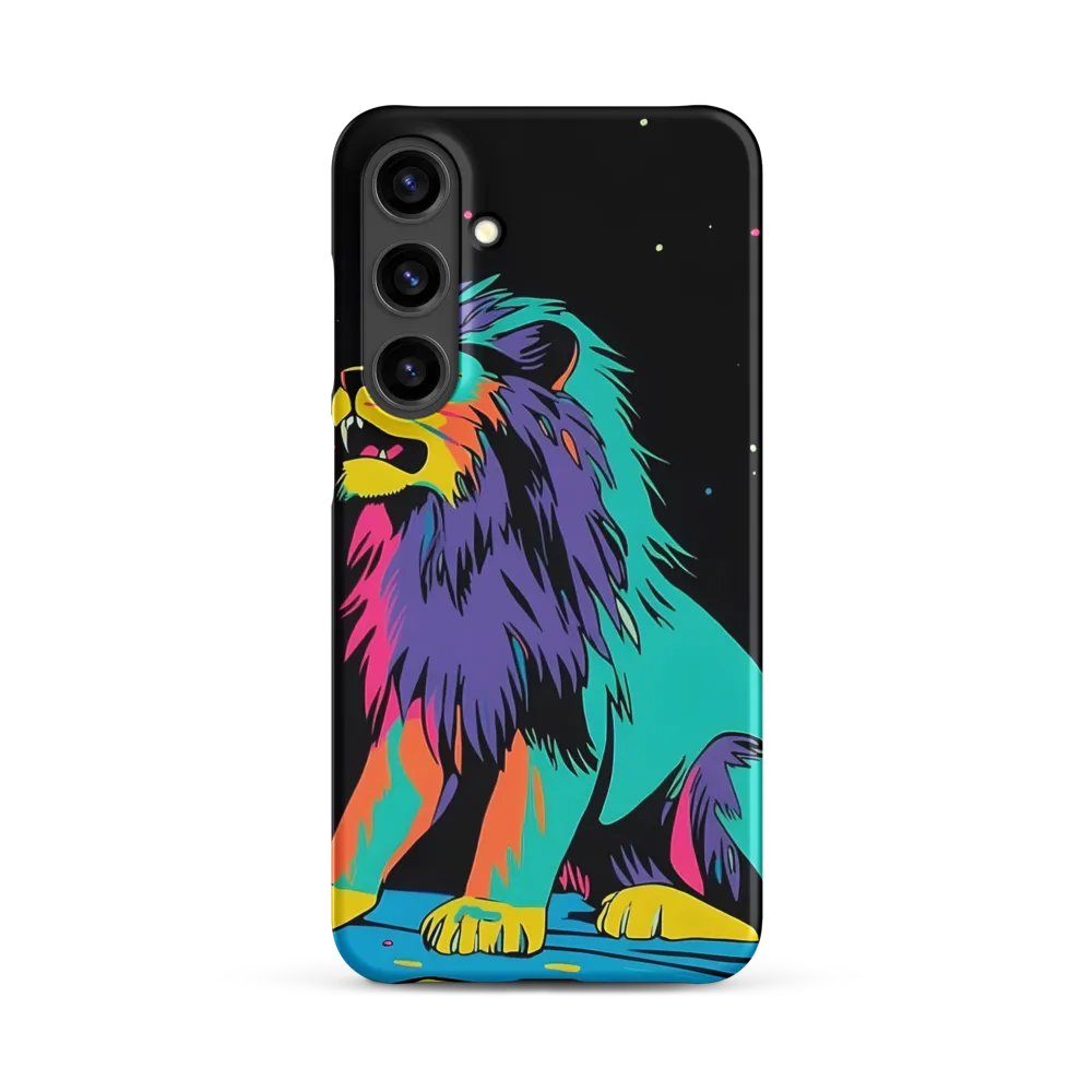 Roaring Colors: The Neon Lion