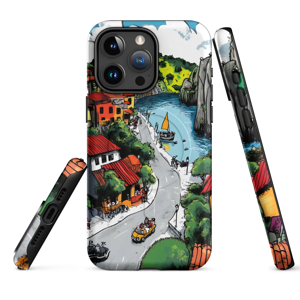 Whimsical Village by the Water
