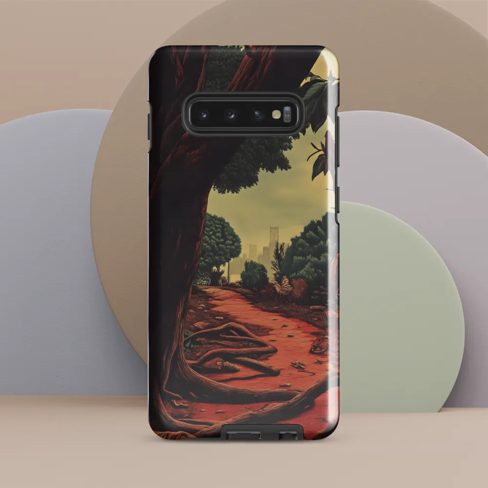 Pathway Through the Enchanted Grove | Phone Case |  S10 Plus | Tough Case | Glossy