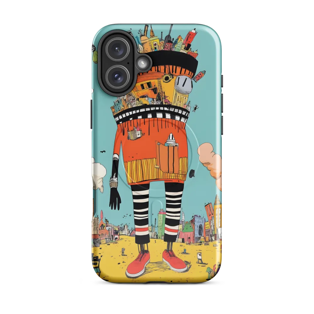 Urban Fantasia: A Whimsical Encounter | Phone Case |  16 Plus | MagSafe® Tough Case | Glossy