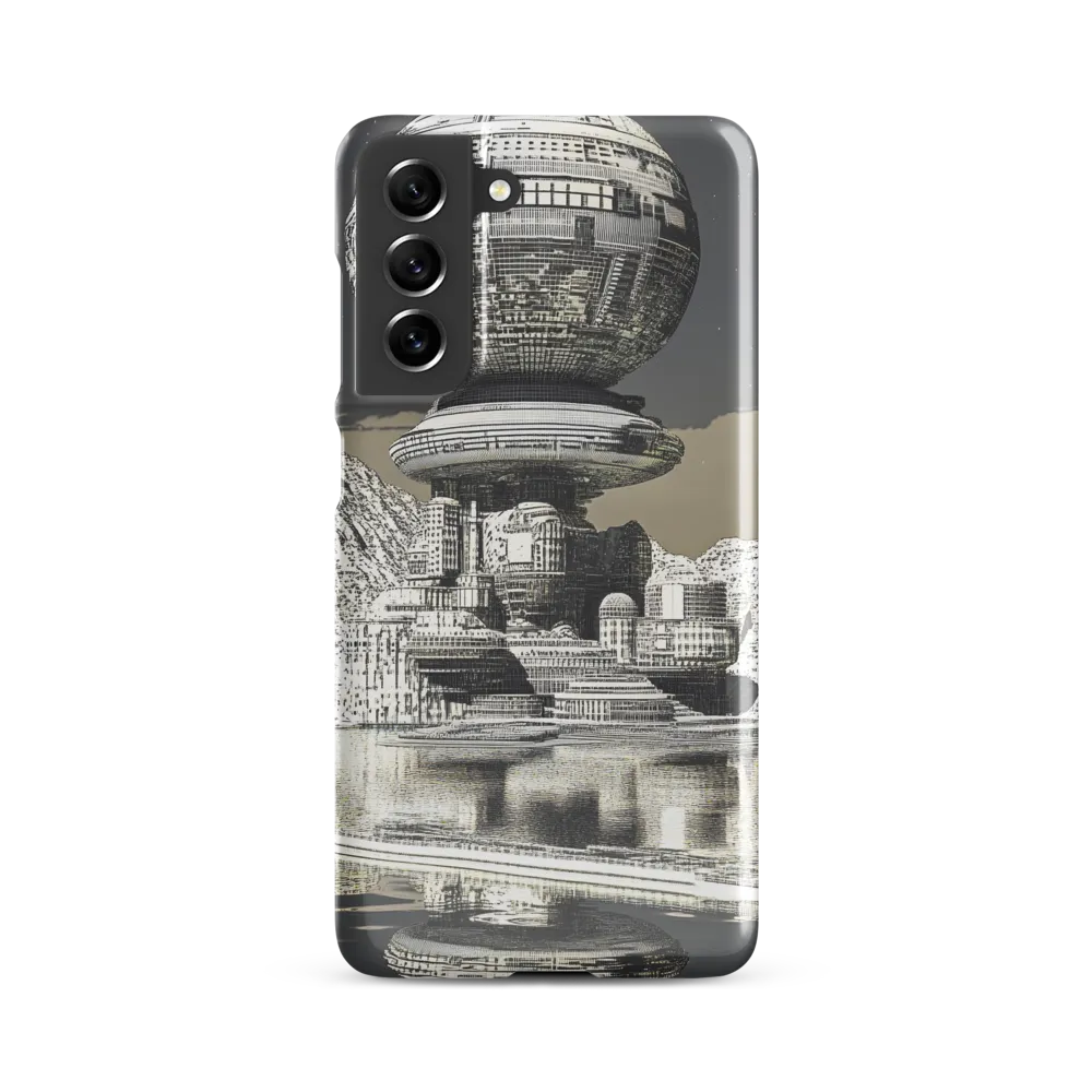 Reflections of a Futuristic Dreamscape | Phone Case |  S21 FE | Snap Case | Glossy