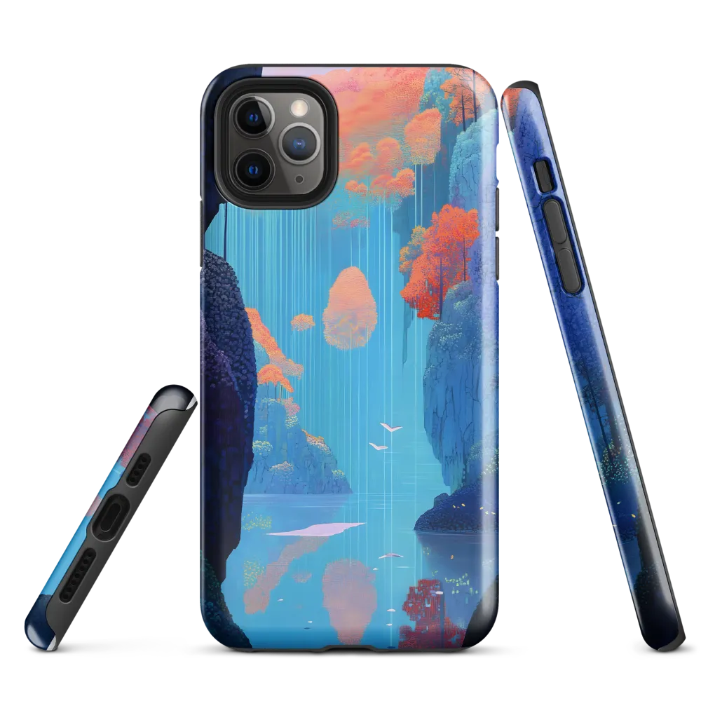 Whispers of a Surreal Cascade | Phone Case |  11 Pro Max | Tough Case | Glossy