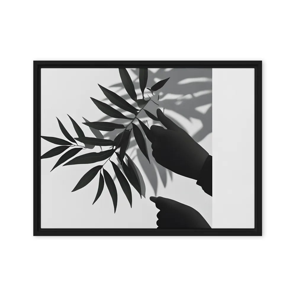 Whispers of Nature | Canvas with Black Frame | 18″×24″