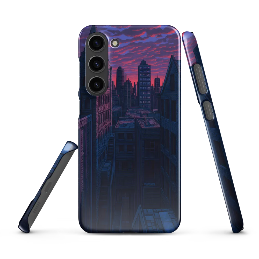 City of Secrets at Dusk | Phone Case |  S23 Plus | Snap Case | Glossy