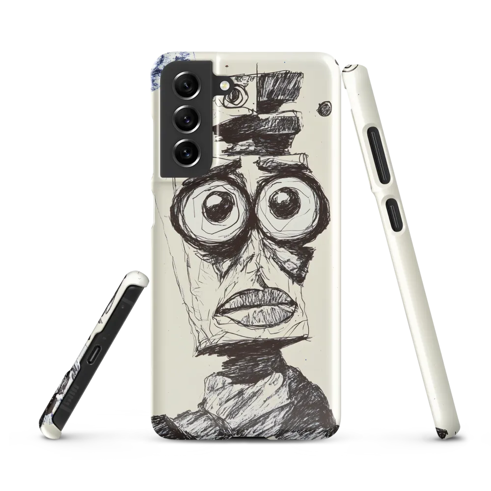 Abstract Surrealist Figure in Cubism