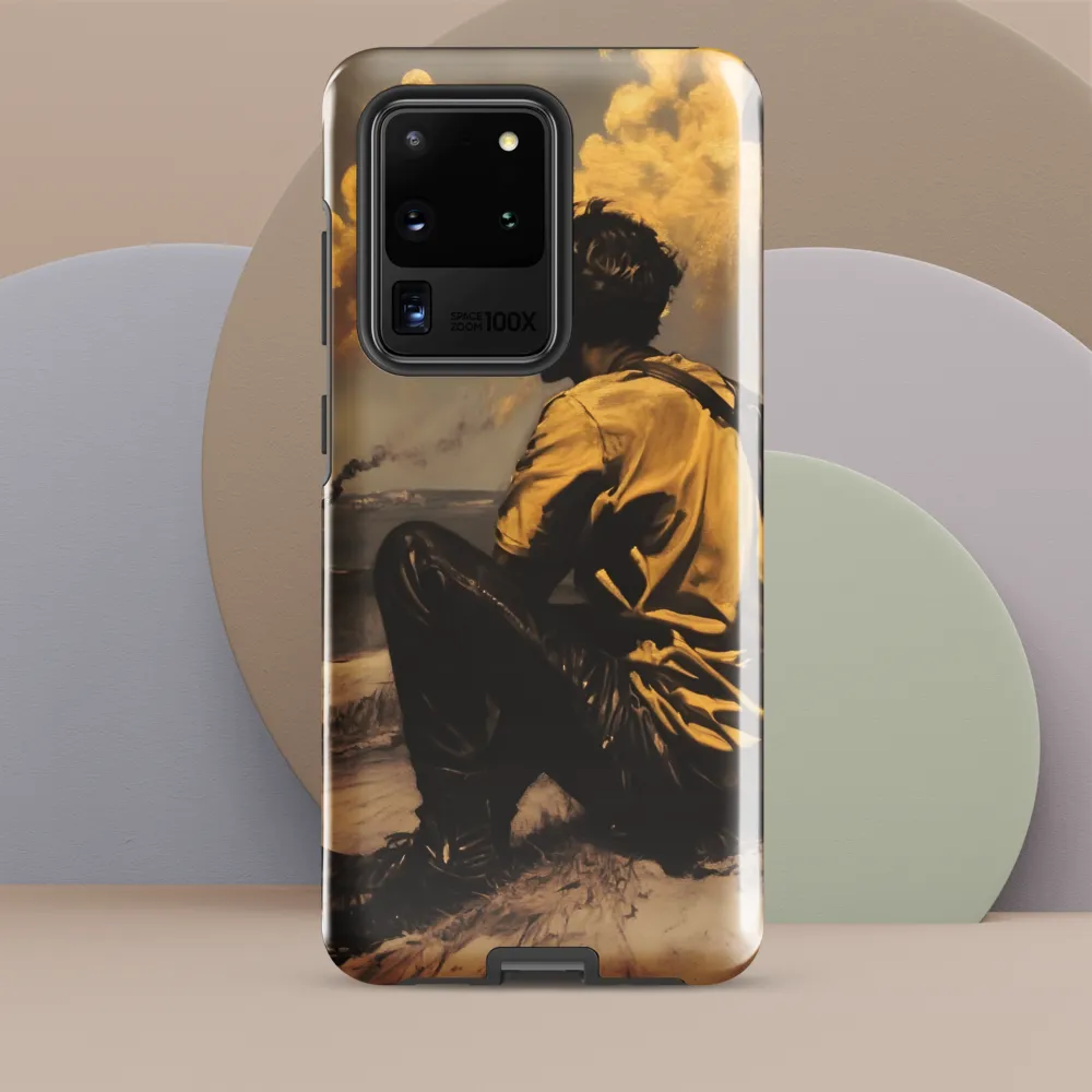 Reflections by the Shore | Phone Case |  S20 Ultra | Tough Case | Glossy