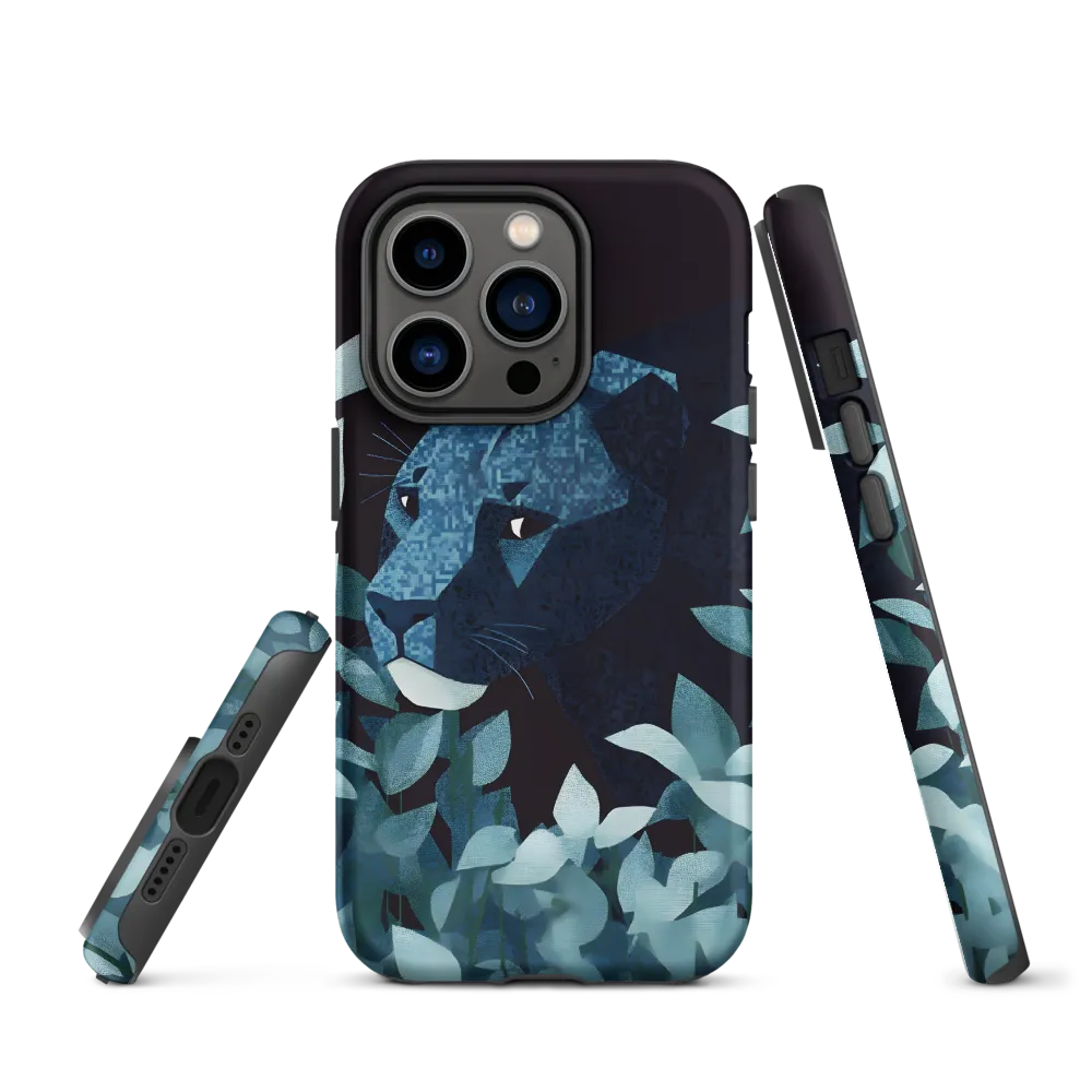 Lurking Blue: The Panther's Gaze