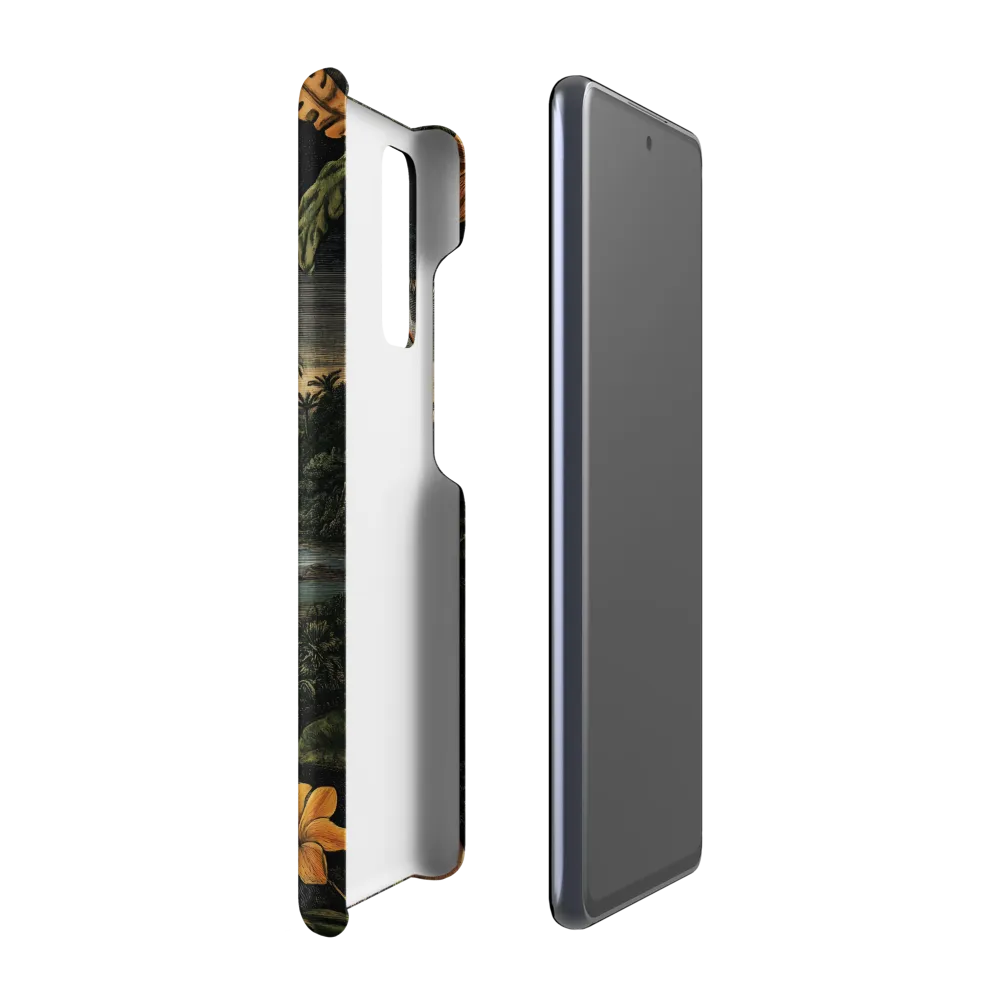Veil of Nature: A Surreal Embrace | Phone Case |  S20 FE | Snap Case | Matte