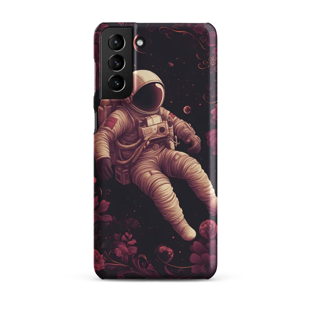Cosmic Bloom: An Astronaut's Journey