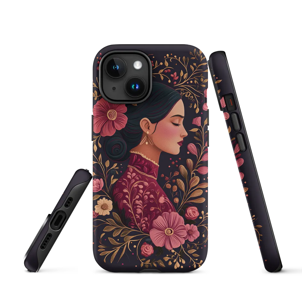 Portrait of Serenity | Phone Case |  15 | Tough Case | Matte