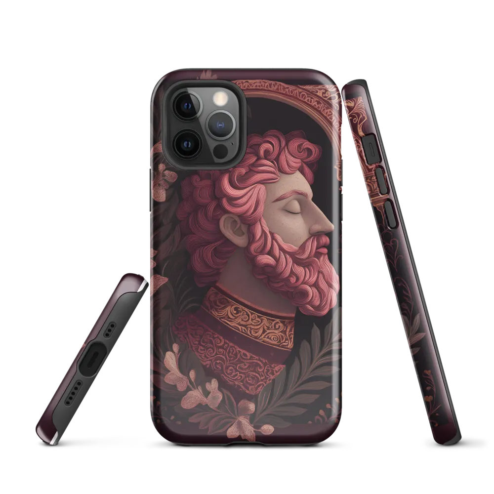 Ethereal Elegance: A Floral Representation | Phone Case |  12 Pro | Tough Case | Glossy