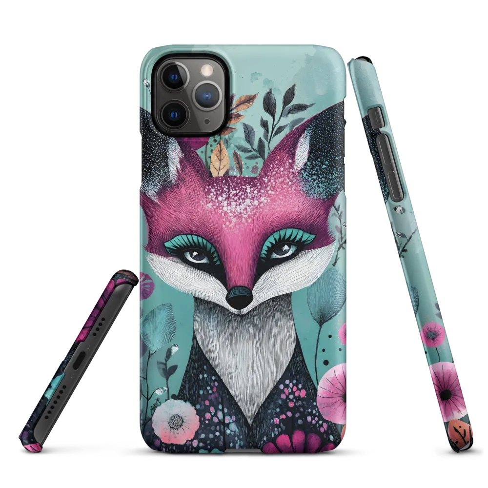 Whimsical Fox Among Blossoms