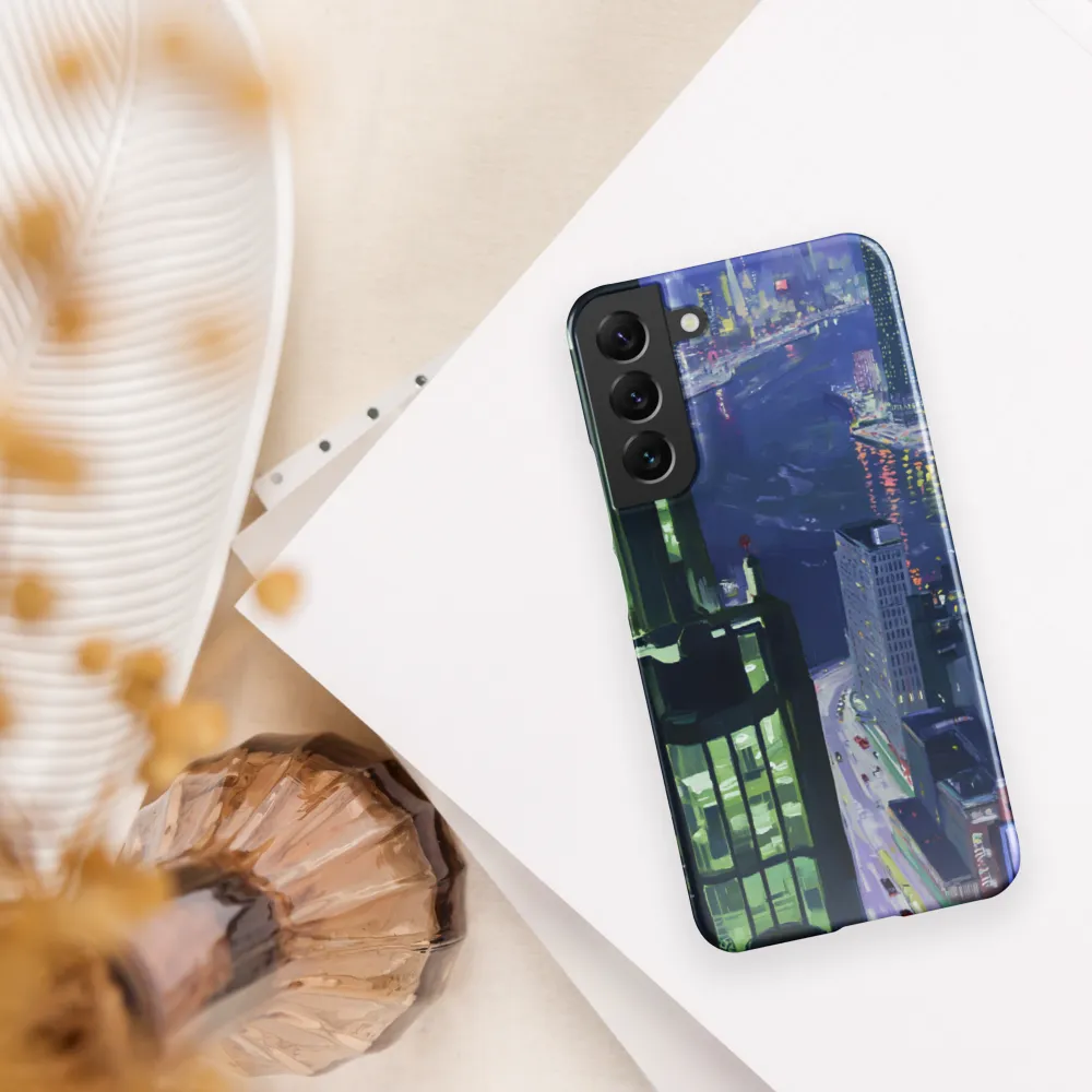 Urban Night Symphony | Phone Case |  S22 Plus | Snap Case | Glossy