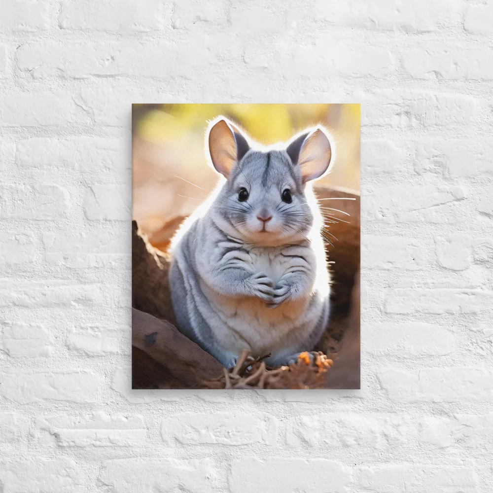 Gentle Whispers of Nature: The Chinchilla