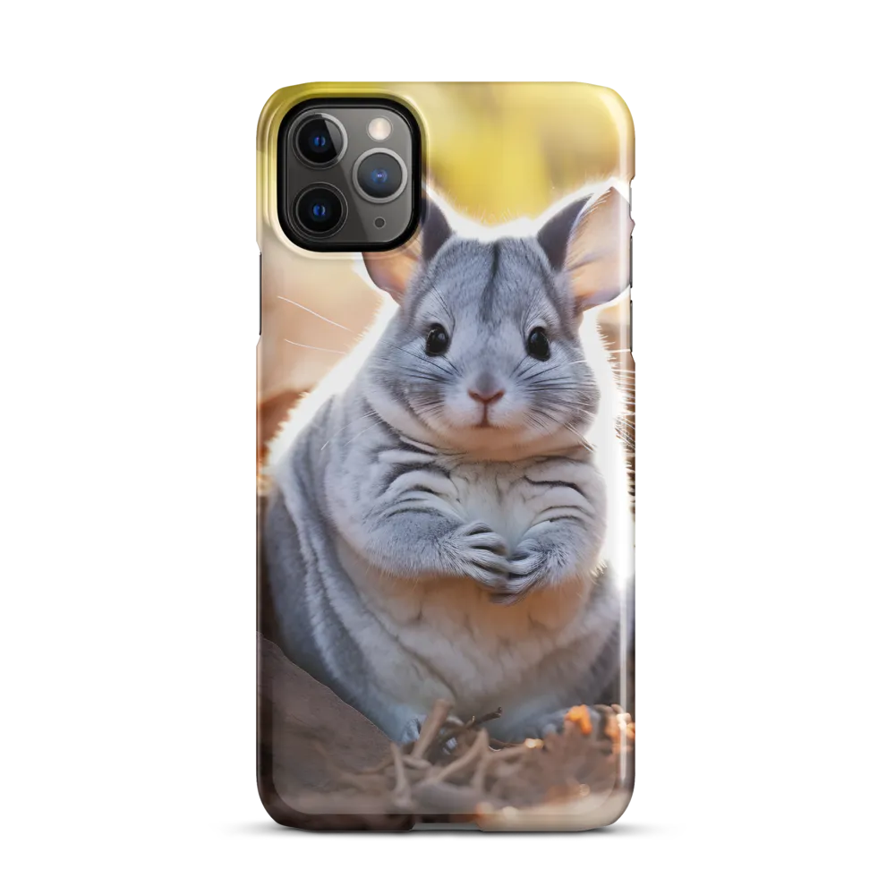 Gentle Whispers of Nature: The Chinchilla | Phone Case |  11 Pro Max | Snap Case | Glossy