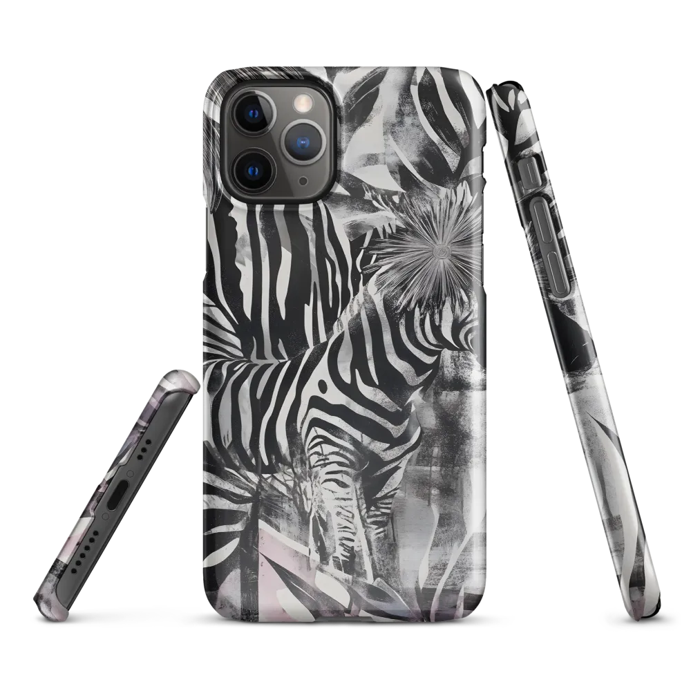 Zebra in the Jungle of Illusions | Phone Case |  11 Pro | Snap Case | Glossy